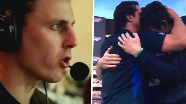 Article image for Matthew Lloyd overcome by Luke Beveridge’s gesture to Bob Murphy