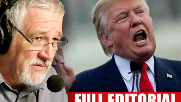 Article image for Neil Mitchell says Donald Trump looks ‘finished’ as presidential candidate, fires back at Pauline Hanson comment