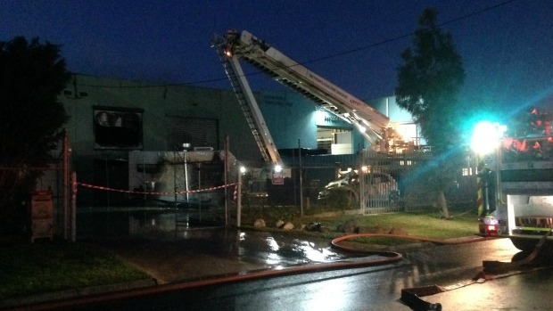 Article image for Police investigating second fire at Campbellfield factory in a week