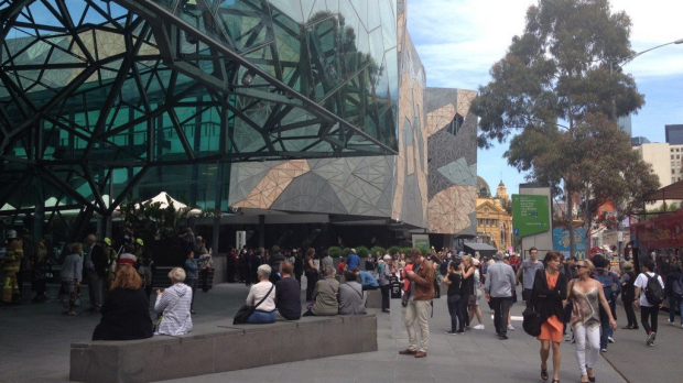 Article image for Federation Square evacuated