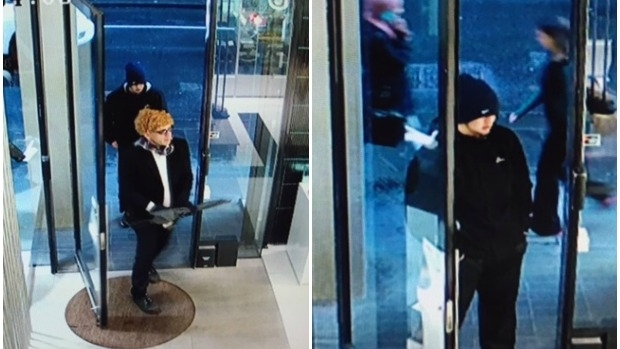 Article image for Police hunt for watch thieves who stole $50,000 worth of jewellery from CBD store