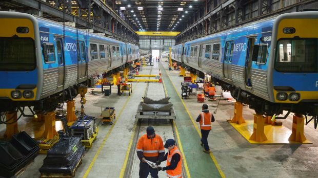 Article image for Melbourne commuters in for a tight train squeeze