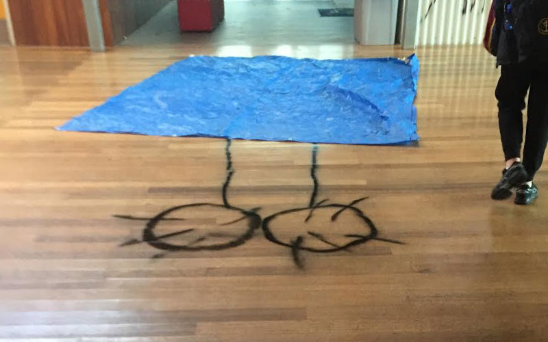 Article image for Obscene graffiti at Williamstown High School