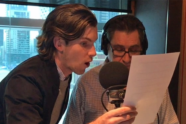 Article image for Video: Tech issues force 3AW News team to get creative
