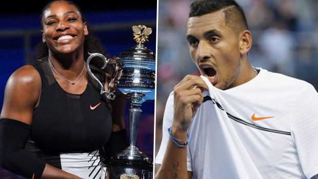 Article image for Serena would beat Kyrgios, says Tony Jones