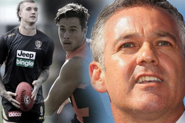 Article image for North Melbourne chairman confirms they’re hunting Josh Kelly and Dustin Martin