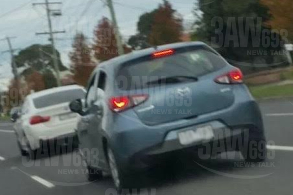 Article image for Youths armed with crowbar attempt to smash moving car at Cheltenham