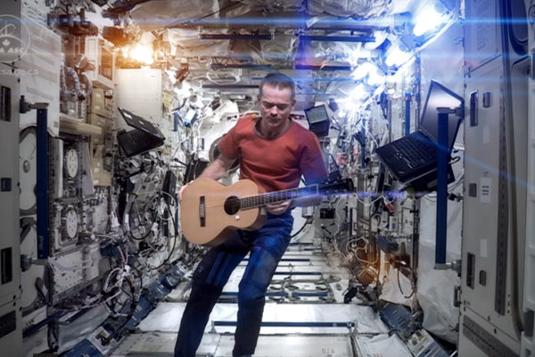 Article image for Chris Hadfield, the musical astronaut, discuss God and jocks with Ross and John