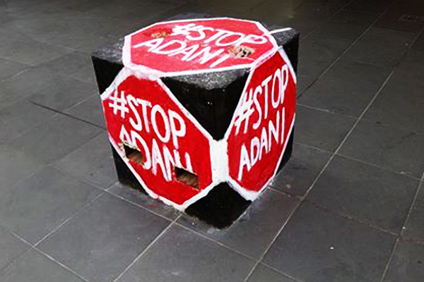 Article image for PHOTOS: Activists and smut-merchants are hijacking Melbourne’s bollards
