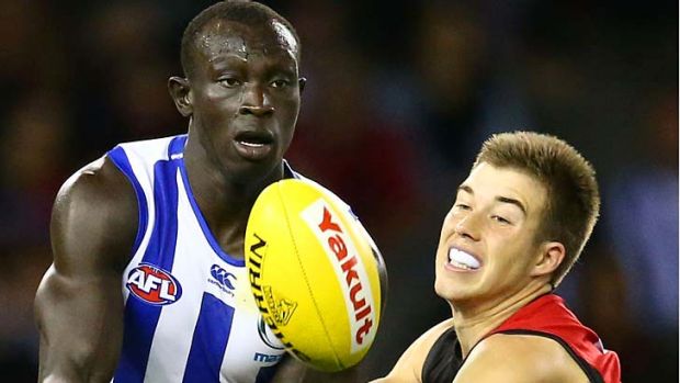 Article image for Essendon shakes off brave North Melbourne for 27-point win
