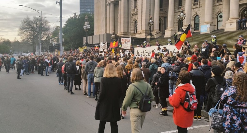 Article image for Protest in the CBD