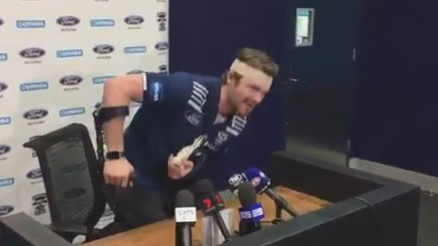 Article image for Patrick Dangerfield puts media commitments ‘on hold’