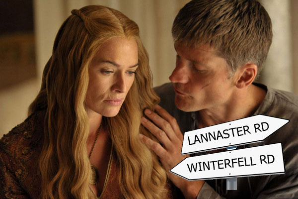 Article image for Geelong street name inspired by incestuous Game of Thrones couple forcibly changed