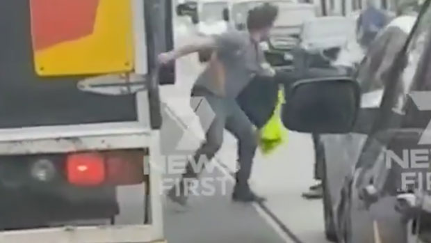 Article image for Shocking road rage videos emerge across Melbourne in disturbing day on our streets