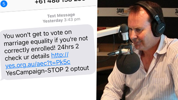 Article image for Fiery clash over ‘cheeky’ robocalls and texts