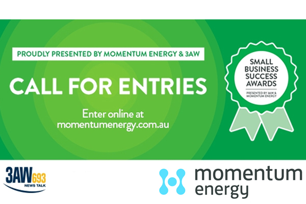 Article image for 3AW Momentum Energy Small Business Success Awards