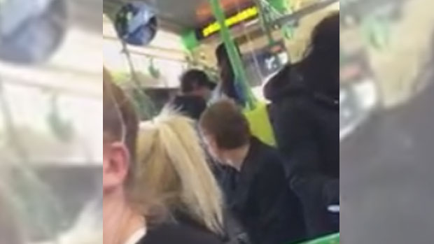 Article image for Tram packed with kids witnesses troubling fight on Chapel Street
