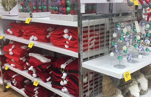Article image for Shopper shocked to see Christmas decorations