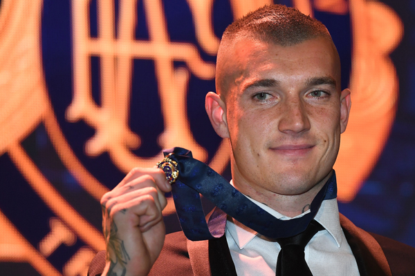 Article image for Records tumble as Dusty Martin claims the Brownlow