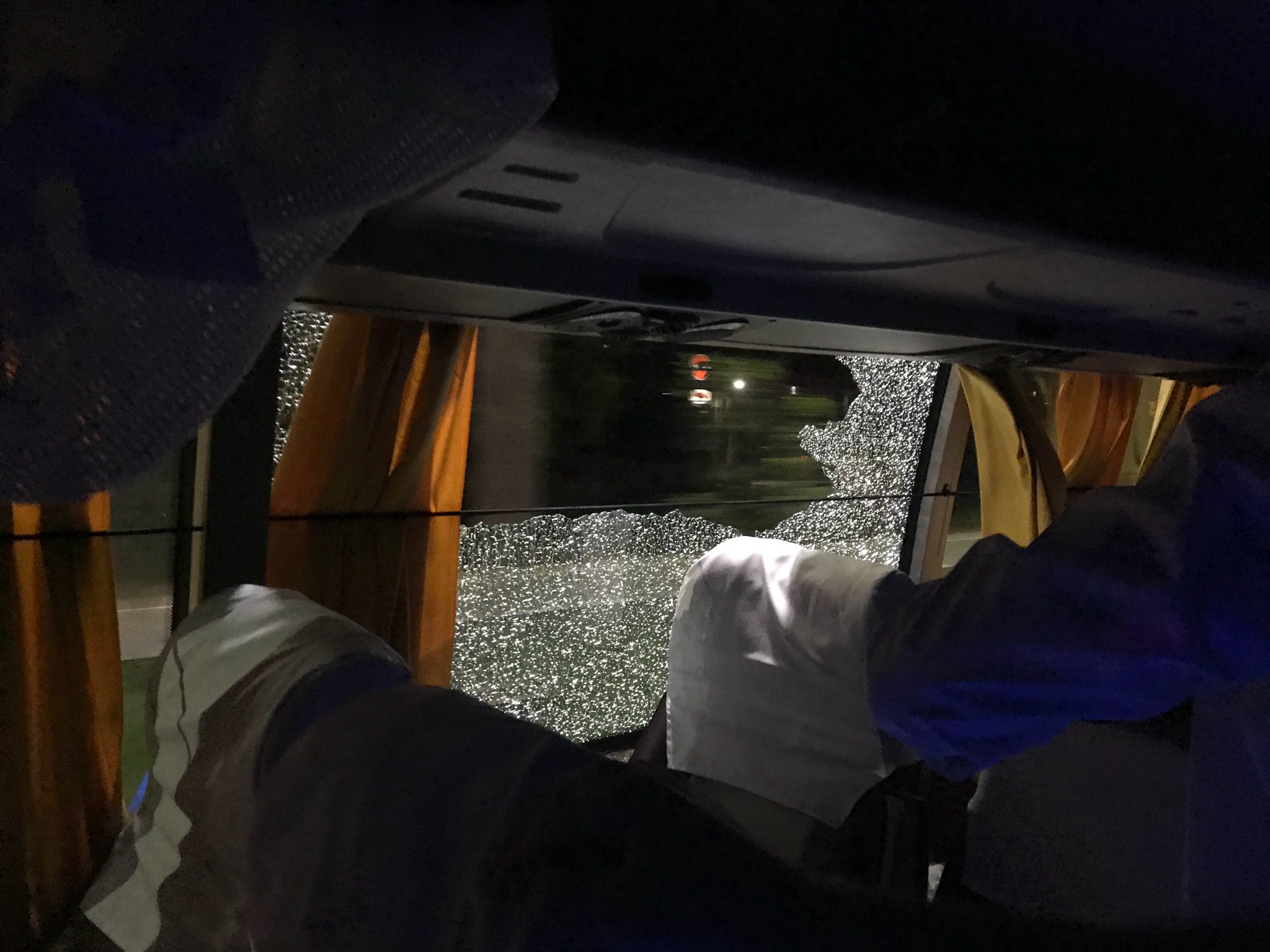 Article image for Australian cricket team bus attacked