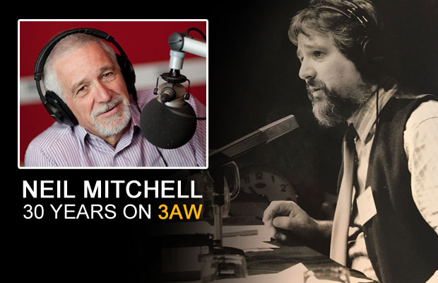 Article image for Neil Mitchell celebrates 30 years on 3AW