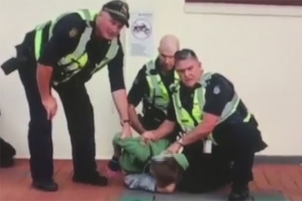 Article image for VIDEO: Police under fire for dramatic arrest of boy, 12