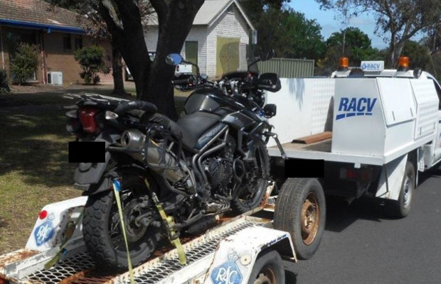 Article image for Motorcyclist nabbed allegedly drunk after riding more than 170 kilometres