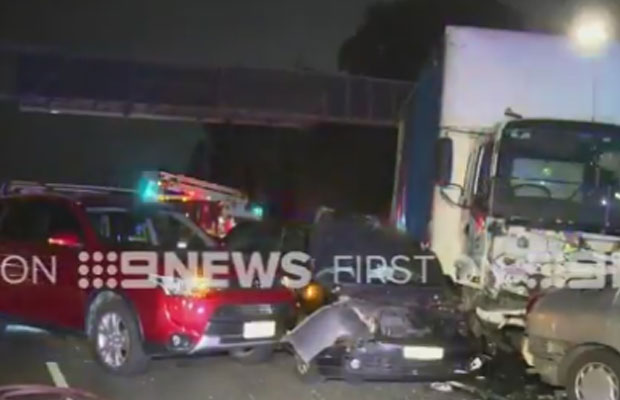 Article image for Details emerge over multi-car smash that brought Monash to a standstill