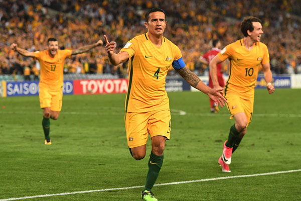 Article image for ‘Toughest challenge yet’: Tim Cahill says the Aussies have their work cut out for them in Honduras