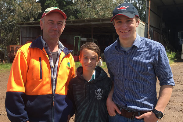 Article image for Triple Zero hero: Teenager saves his father’s life on remote Victorian farm