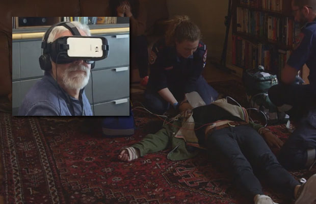Article image for ‘Frightening’ | Neil Mitchell’s virtual ambulance experience leaves him in awe of paramedics
