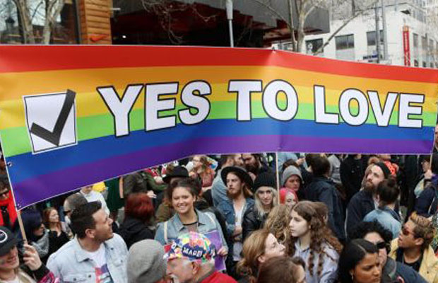 Article image for Australia votes YES to marriage equality