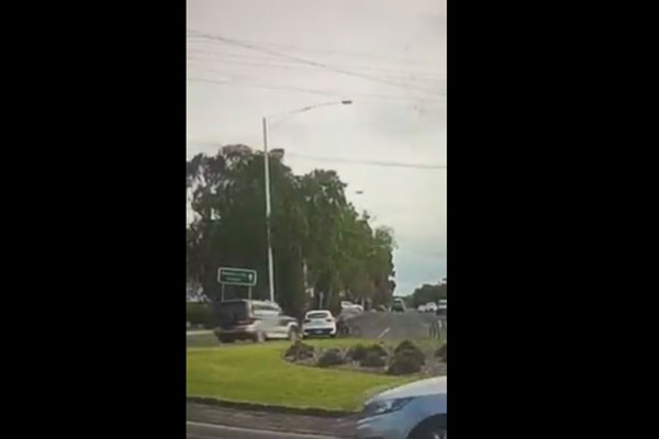 Article image for WATCH: Driver flees after hitting a child on a bike