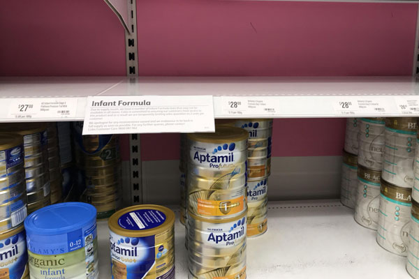 Article image for 3AW Mornings conducts a baby formula audit: Is there a shortage?