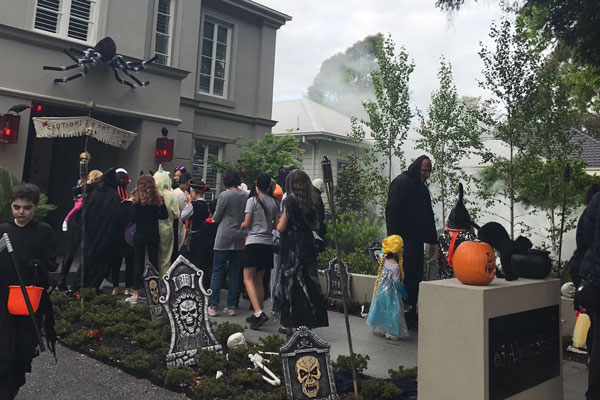 Article image for The Melbourne street where Halloween is taken VERY seriously