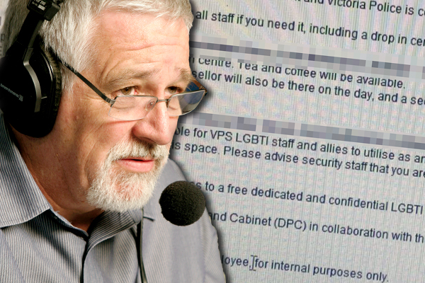 Article image for LEAKED: Police offer “supported space” for officers troubled by SSM poll