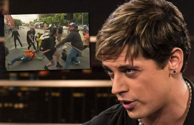 Article image for Milo Yiannopoulos his promoters will be sent a bill from Victoria Police for protests