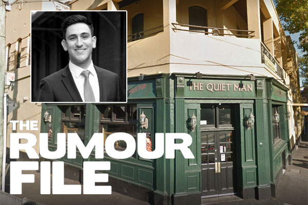 Article image for Auctioneer swallows fly mid multi-million dollar sale of Melbourne pub