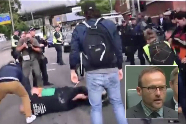Article image for Neil Mitchell: Adam Bandt’s predictable swipe at police