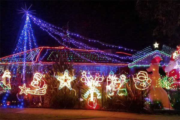 Article image for There’s something VERY controversial about these Melbourne Christmas lights