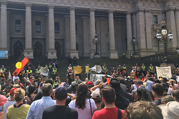 Article image for Australia ‘too immature’ for any day of celebration: Invasion Day protesters