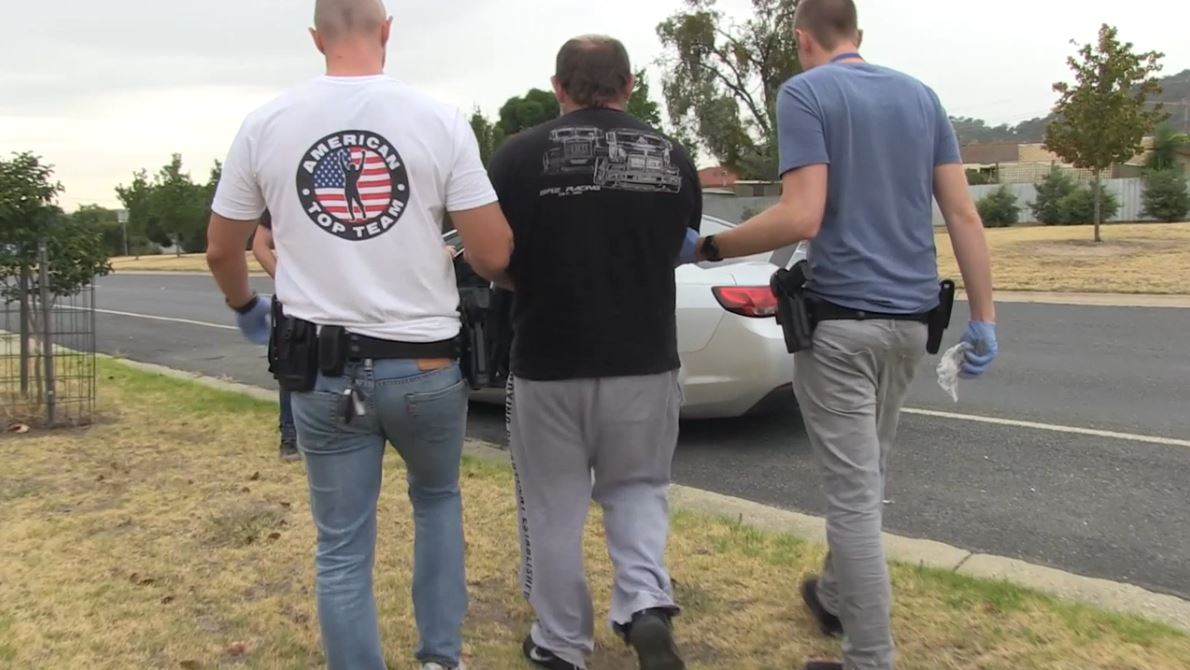 Article image for Five arrested after anti-bikie raids in Albury and Wodonga