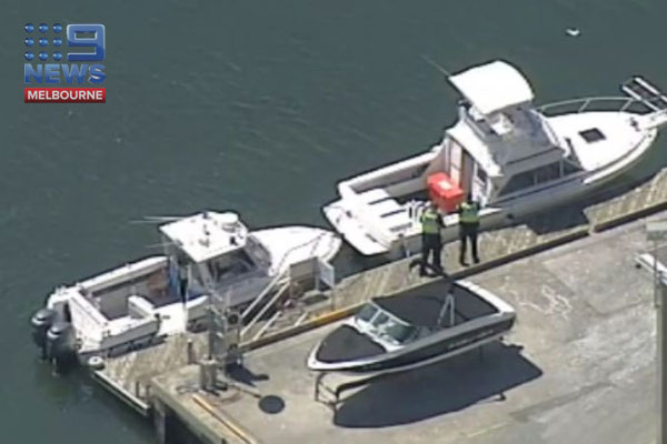 Article image for Man dies, woman in hospital after boat capsizes near Frankston