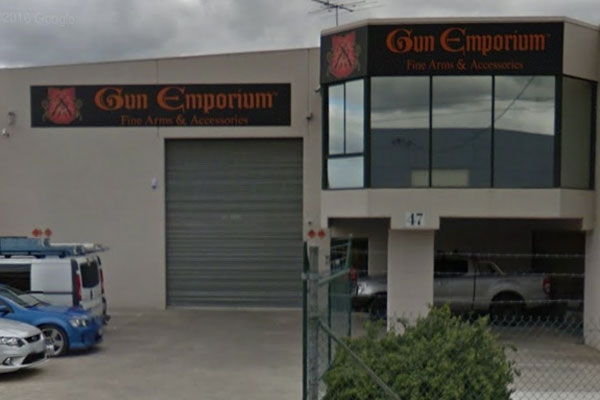 Article image for Second gun store targeted in two days