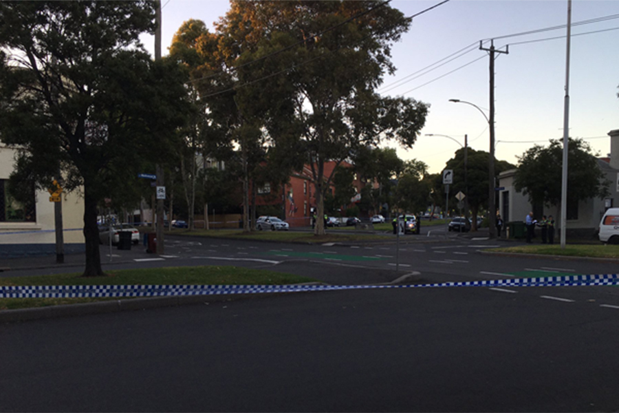 Article image for Stabbed to death: Body found outside North Melbourne flats