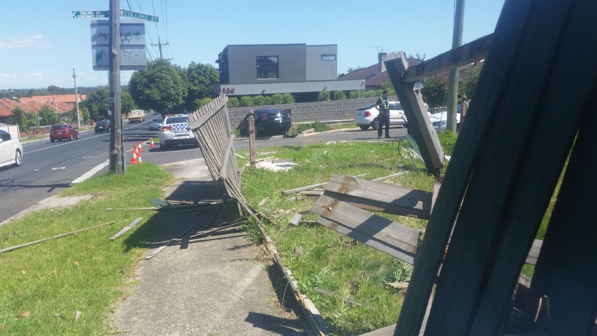 Article image for Word on the Street: Car runs through fences and into a house in Thornbury