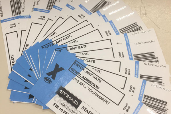 Article image for WOTS: AFLX tickets flogged off ahead of debut on Thursday night