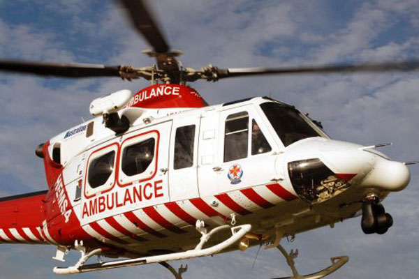Article image for Air ambulances grounded after two mid-air scares