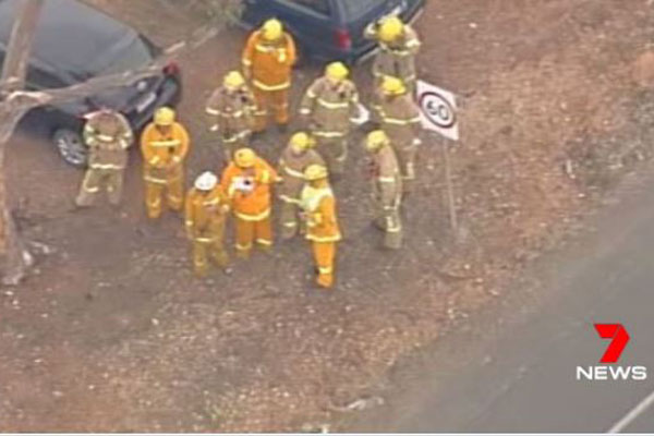 Article image for Gas pipe explosion leaves two injured in Bacchus Marsh