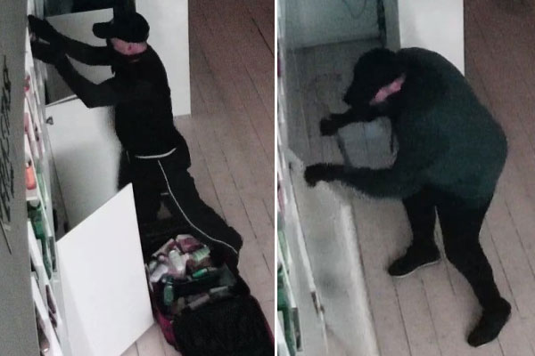 Article image for Thieves steal suitcase full of hair products in Essendon salon burglary